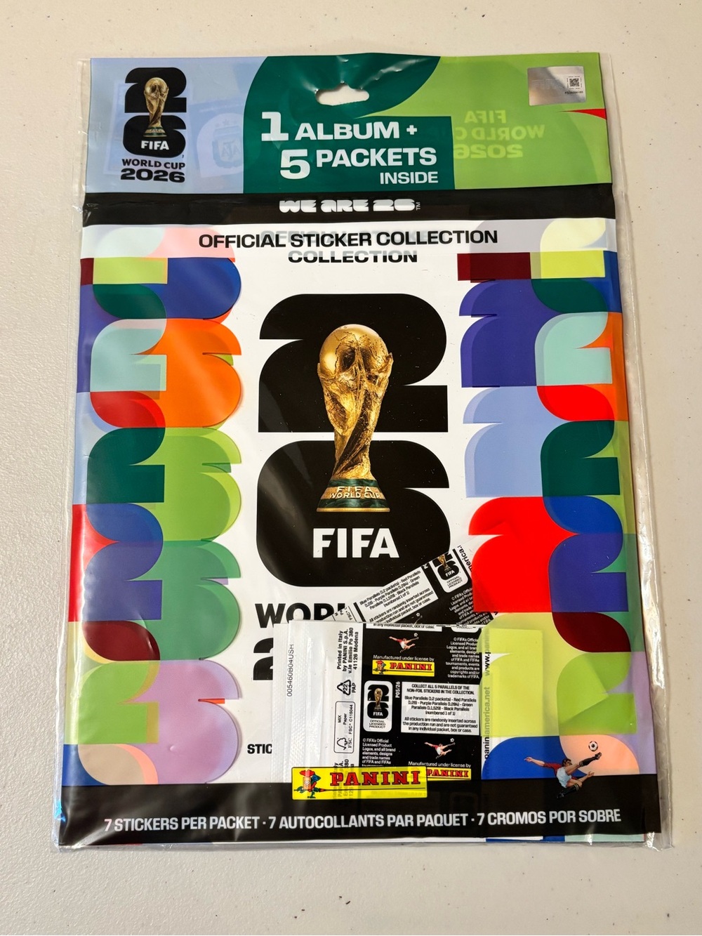 Panini FIFA World Cup 2026 Sticker Album Pack - New in Packaging